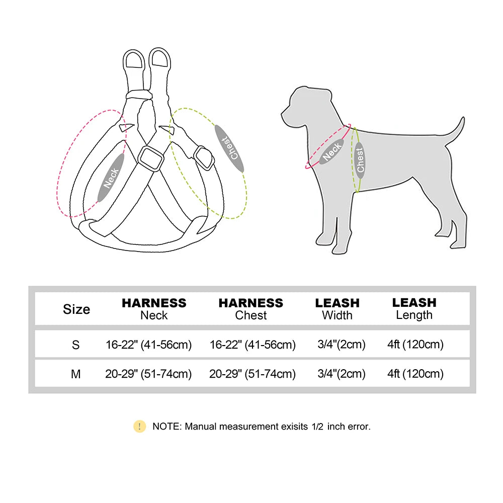 Custom PU Leather Harness And Leash Engraved Dog ID Buckle Harnesses Vest Pet Leading Rope Durable For Small Medium Dogs Bulldog